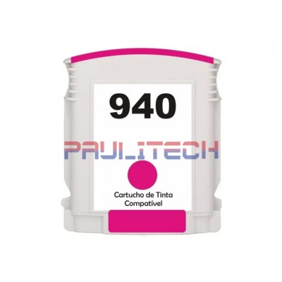 CARTUCHO DE TINTA COMPATÍVEL 940XL - C4908AN - MAGENTA 28 ML